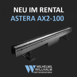 Astera AX2-100 LED Akku Pixelbar